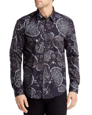 HUGO - Ermo Slim Fit Printed Shirt