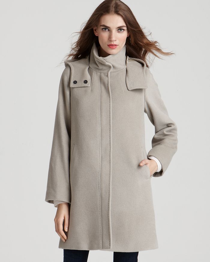 Max Mara Funnel Neck Coat Bloomingdale s