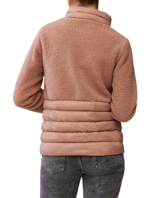 thin teddy jacket