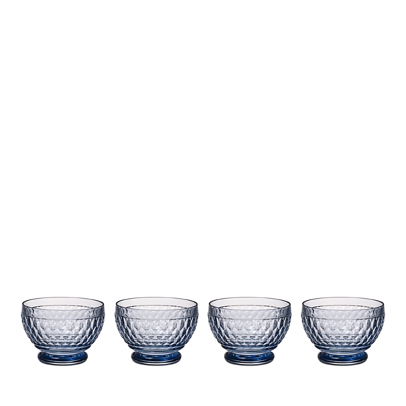 Villeroy & Boch Boston Individual Bowl, Set Of 4 In Blue