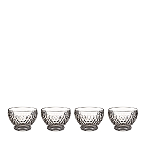 Villeroy & Boch Boston Individual Bowl, Set Of 4 In Clear