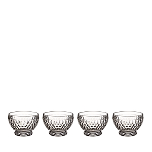 Villeroy & Boch Boston Individual Bowl, Set Of 4 In Transparent