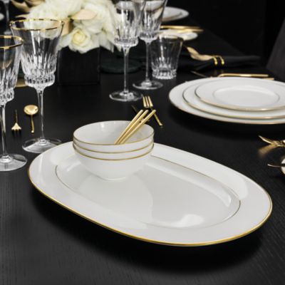 Anmut Gold Oval Platter