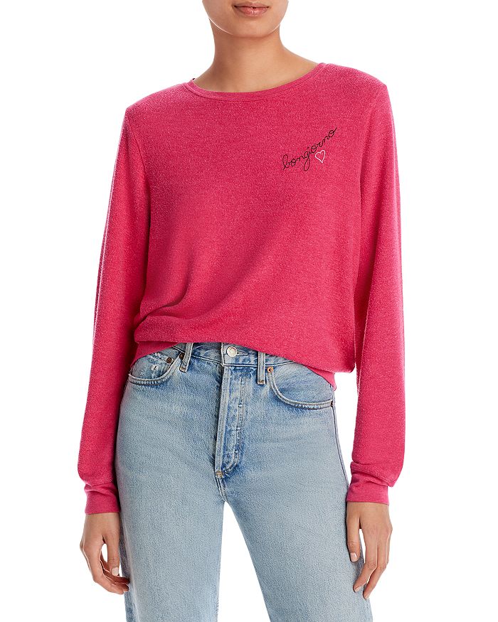 WILDFOX Buongiorno Sweatshirt Bloomingdale s