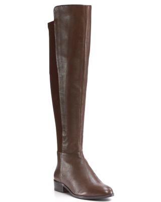 michael michael kors bromley leather boots