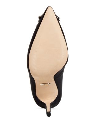 Women's Cher Crystal Buckle Pumps