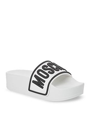 Moschino Women's Platform Slide Sandals