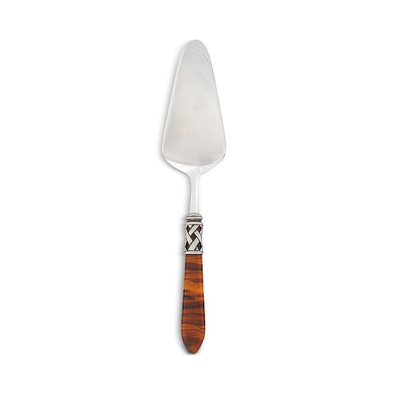 Vietri Aladdin Antique Pastry Server In Tortoise