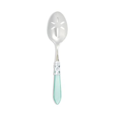 Vietri Aladdin Brilliant Slotted Serving Spoon