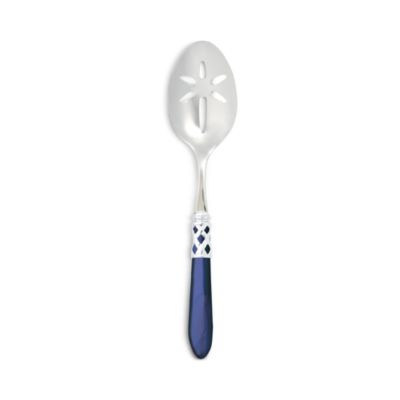 Vietri Aladdin Brilliant Slotted Serving Spoon