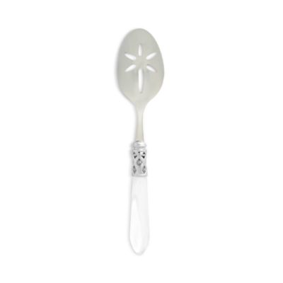 Vietri Aladdin Brilliant Slotted Serving Spoon