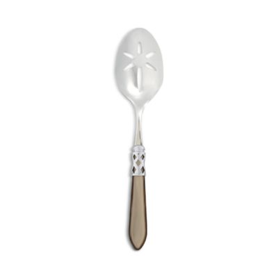 Vietri Aladdin Brilliant Slotted Serving Spoon