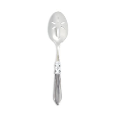 Vietri Aladdin Brilliant Slotted Serving Spoon