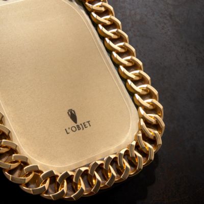 L&#39;Objet Cuban Link Picture Frame, 5&amp;quot; x 7&amp;quot;