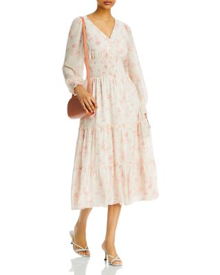 womens coral easter dress