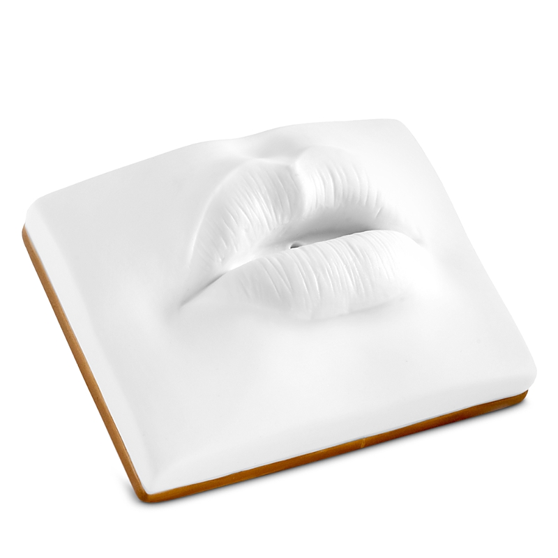 L'objet Smoking Lips Incense Holder In White