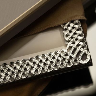 L&#39;Objet Platinum Braid Frame