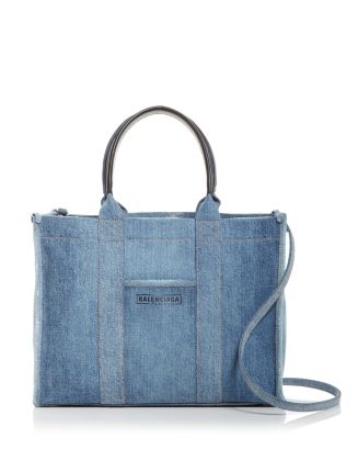 Balenciaga Hardware Denim Tote | Bloomingdale's