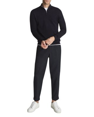 Blackhall Merino Funnel Neck Half Zip Pullover