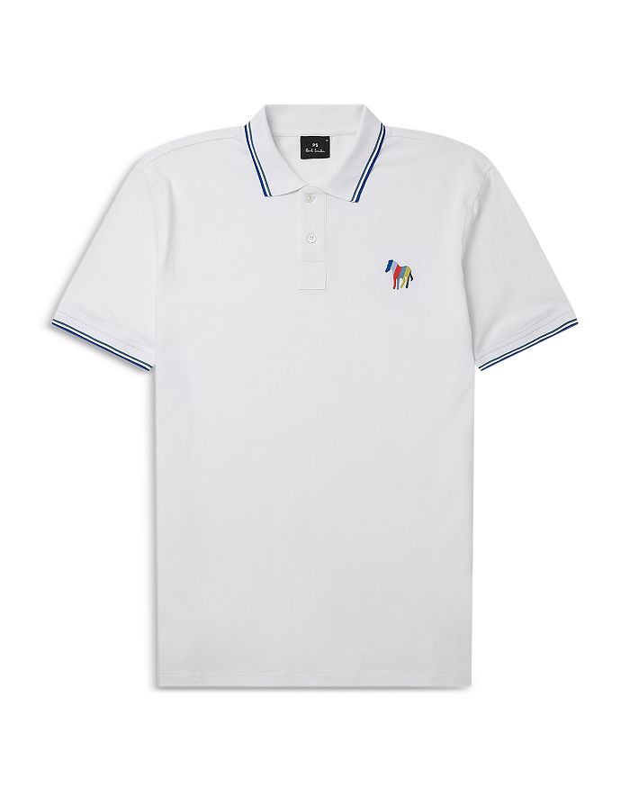 PS Paul Smith Embroidered Zebra Polo Shirt | Bloomingdale's