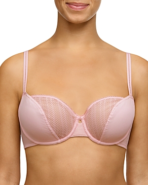 Passionata By Chantelle Nolie Half Cup Bra In Rose Blush