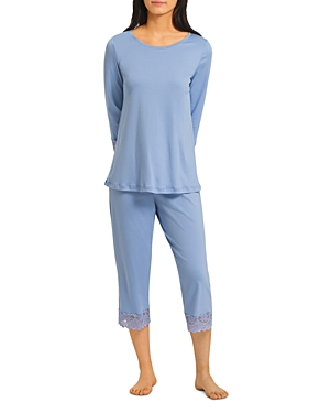 HANRO MOMENTS CROPPED PAJAMA SET