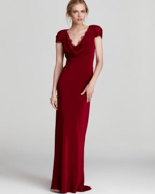 allen schwartz evening dresses Allen Schwartz Strapless Long Dress - Grey Dresses, Clothing - WASWZ21018