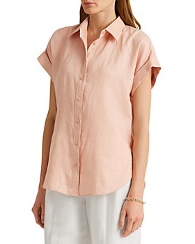 Comfy-Men Chinese Style Linen Blend Oversized Lounge Dress Shirt Khaki M
