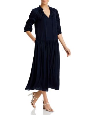 rebecca taylor navy dress