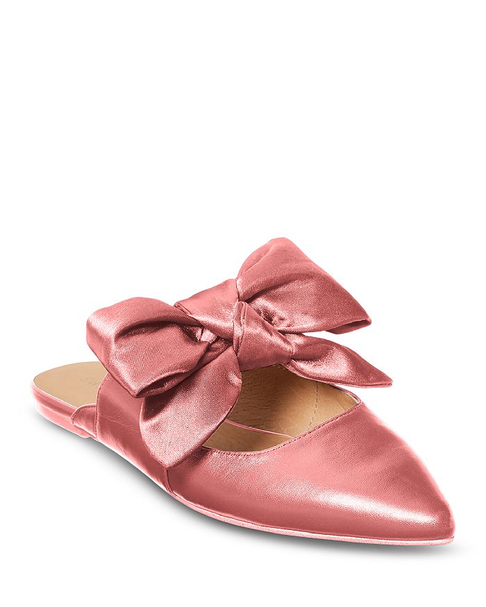 Pointed bow hotsell mules