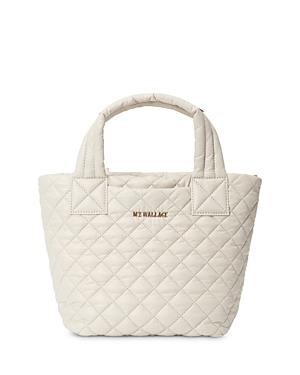 Mz Wallace Mini Metro Tote Deluxe In Atmosphere Oxford