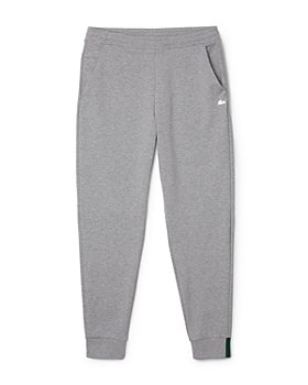 Lacoste Sport Joggers Grey Black Men's Slim Fit Essential Drawstring Sweatpants