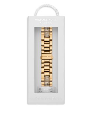 Michael Kors Apple Watch Goldtone Stainless Steel & Crystal
Bracelet Amazon.com: Michael Kors MKS8059E - Gold-Tone Stainless  main image 4