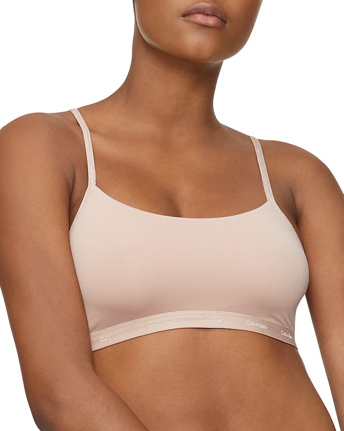 Calvin Klein Form to Body Unlined Bralette | Bloomingdale's