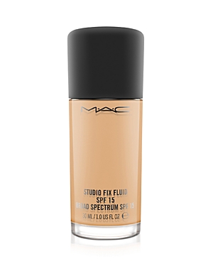 Mac Studio Fix Fluid Spf 15 Foundation In Nc35 (medium Beige With Peachy Golden Undertone)