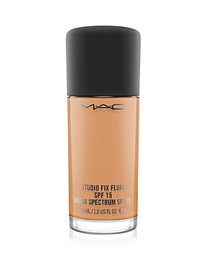 Mac Studio Fix Fluid Spf 15 Foundation In Nc45 (bronze With Warm Golden Undertone)