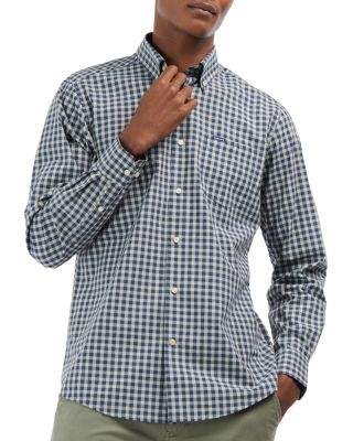 barbour button down shirt