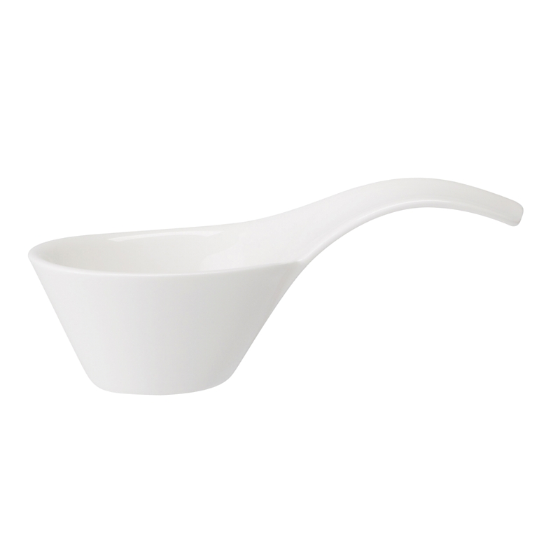 Villeroy & Boch New Wave Handled Dip Bowl In White