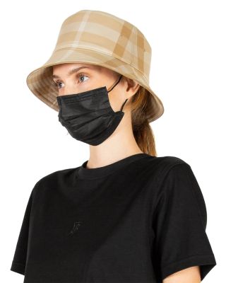 Check Cotton Bucket Hat