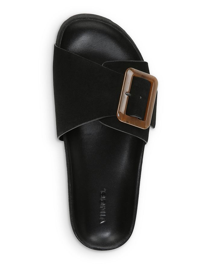 Vince - Women's Grant Slip On Buckled Sandals