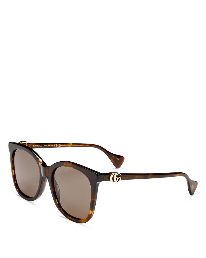 Gucci Square Sunglasses, 55mm | Bloomingdale's
