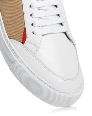 Burberry Women's Salmond Vintage Check Low Top Sneakers