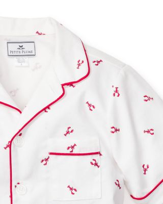 Unisex Brixham Lobster Pajama Shorts Set - Baby, Little Kid, Big Kid