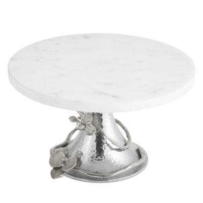 White Orchid Cake Stand