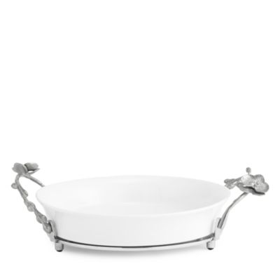 Michael Aram White Orchid Pie Plate