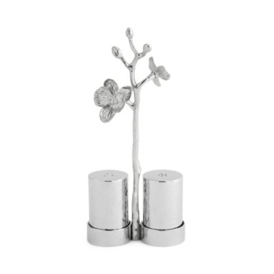 White Orchid Salt & Pepper Set