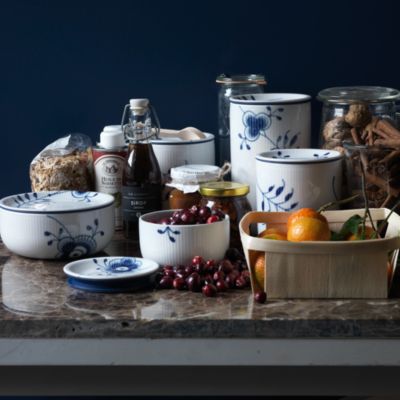 Blue Fluted Mega Serveware