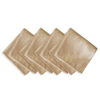 Barcelona Jacquard Damask Napkins, Set of 4