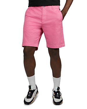 Psycho Bunny Diego Stretch Slim Fit Shorts In Love Pink