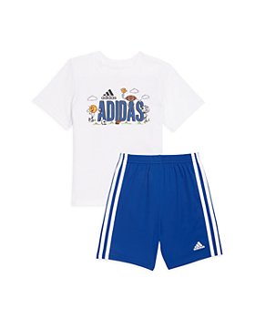 Adidas - Boys' Graphic Tee & Shorts Set - Little Kid